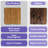 Tranquillo Set 27 Premium Deck Tiles - Striped Pattern - Golden-122499361-121652887