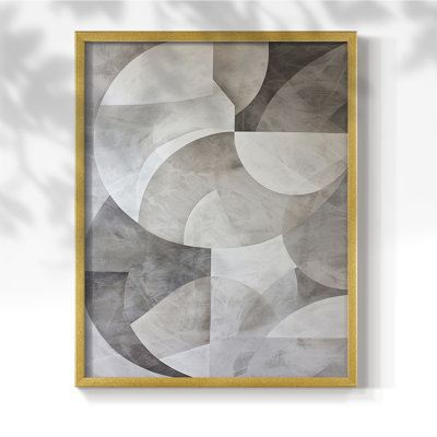 ABSTRACT Series XXVI - reproduction encadrée de qualité supérieure - prête à être accrochée - aucun clou requis