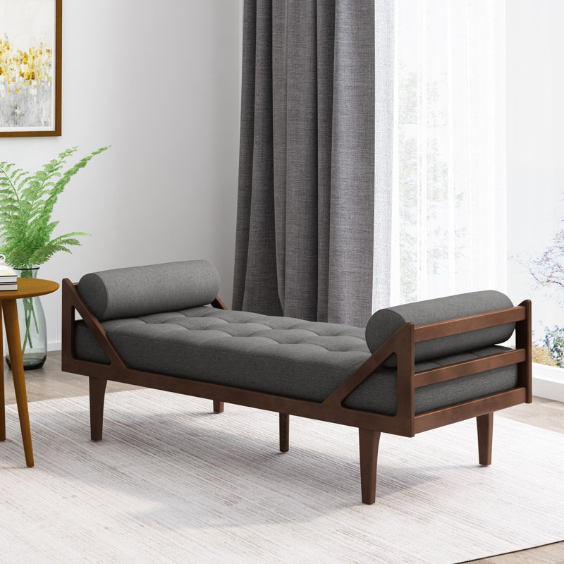 Chaise longue, canapé d'extérieur, Gris