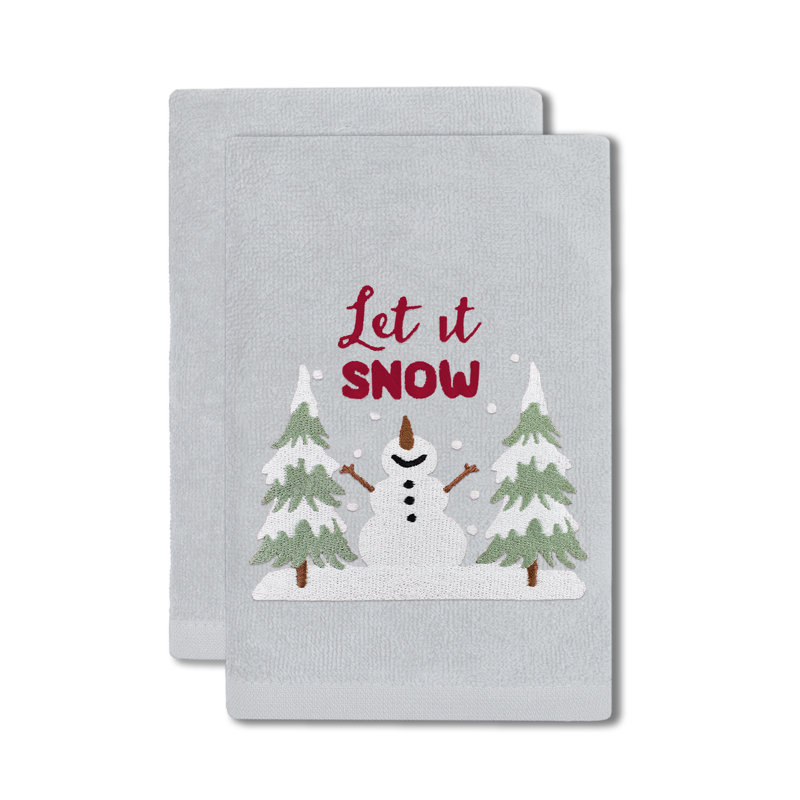 Cotton Tea Towel Kitchen Towel, White