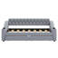 Lit de jour rembourré avec accoudoirs de rangement et port USB-928906356