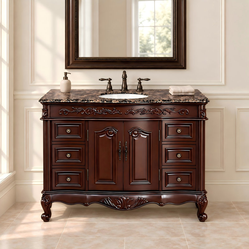 Meuble-lavabo simple 48 po x 22 po x 36 po