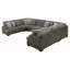 Grey Modular 6 Piece Sectional