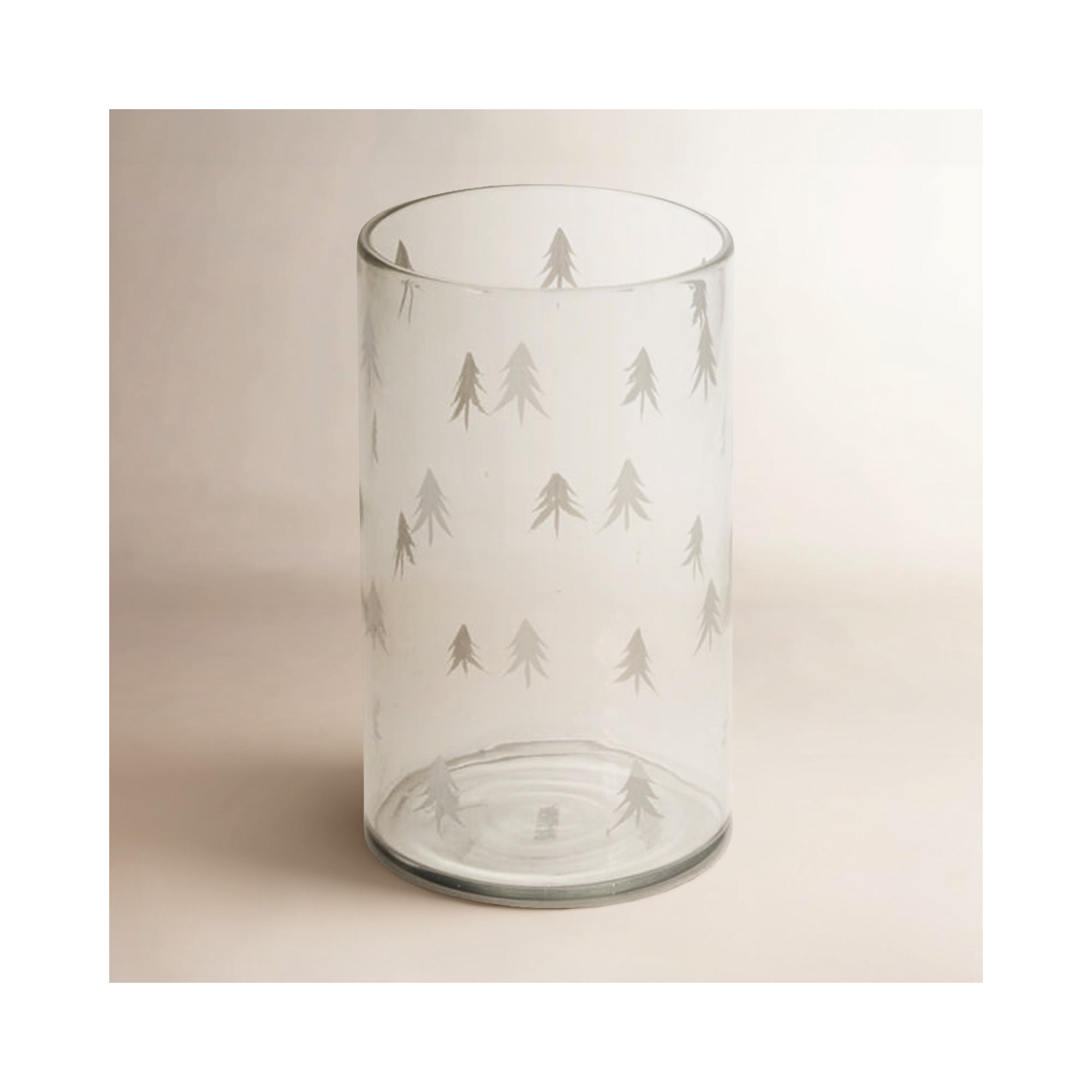 Ovelia 10" Glass Tabletop Votive Holder, 10" H x 6" W x 6" D
