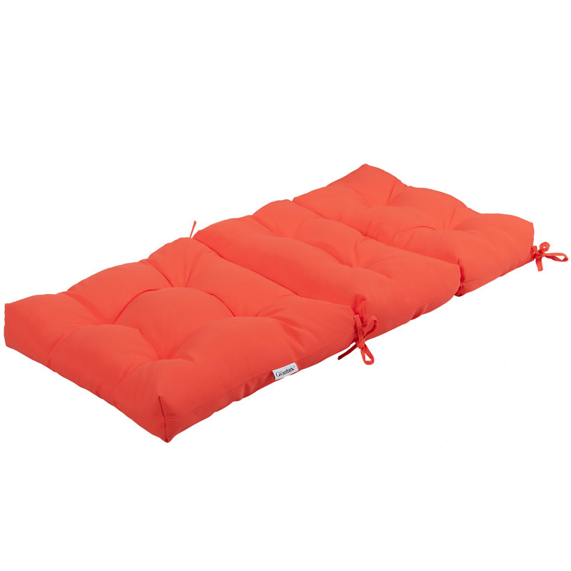 Coussin de dossier / siège d'extérieur, Orange