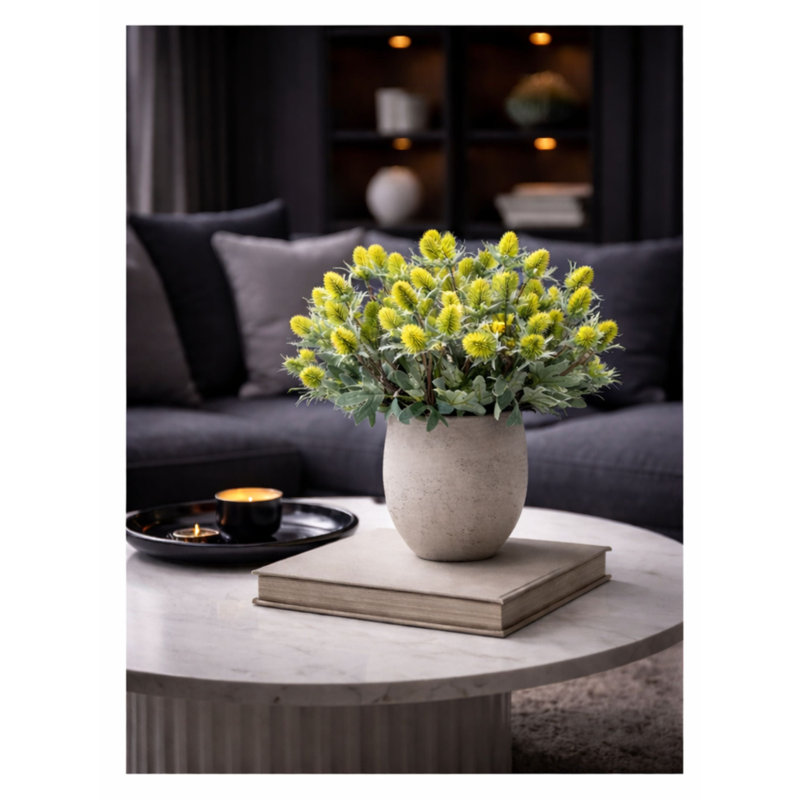 Faux Greenery Arrangement in Pot