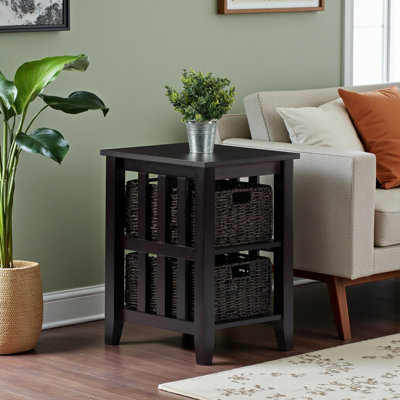 Table de bout avec rangement Aouab
