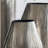 9.5x5.5x12" Aluminum Layered Chisel Oval Vase