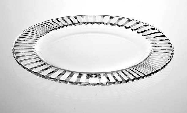 8.5'' Glass Salad/Dessert Plate (Set of 6) EGO