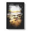 Sunrise at Tenby Beach in Wales - Wrapped Canvas-56644368
