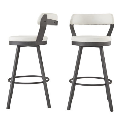 Berrin Swivel Upholstered Counter Stool