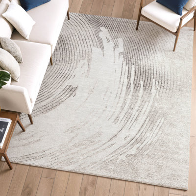 Premium Machine Washable Mayfield AMF2133 swirls Rug