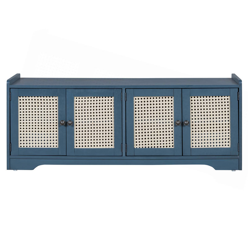 Banc de rangement Rustic, Marine antique