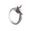 Morning Hunt Pewter Fox Napkin Ring