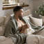 Flannel Marl Duvet Cover Set-1784682828-1784682829