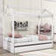 Lit plateforme avec lit gigogne Stuckey-1994358290