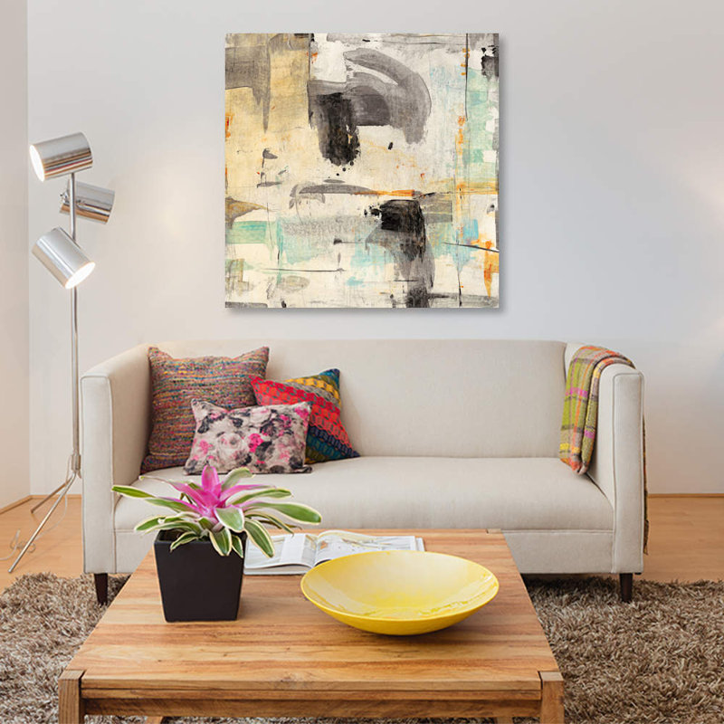 « imagination ii », impression sur toile, H 37 po x l 37 po x P 1,5 po, Toile tendue, Pas de tapis