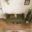 Banc de rangement en velours Teddy-483708130