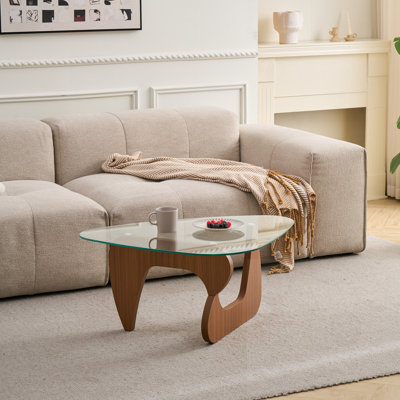 Tables basses avec plateau en verre