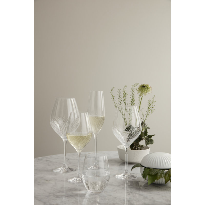 Cabernet Lines Drinking Glass