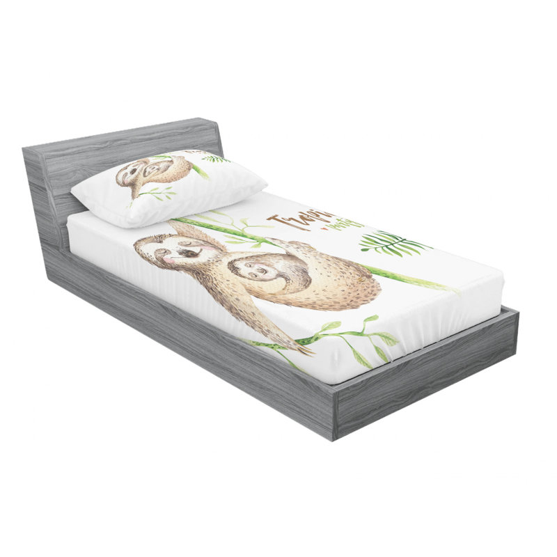 Microfiber Sheet Set, Twin XL Sheet Set with Fitted Sheet