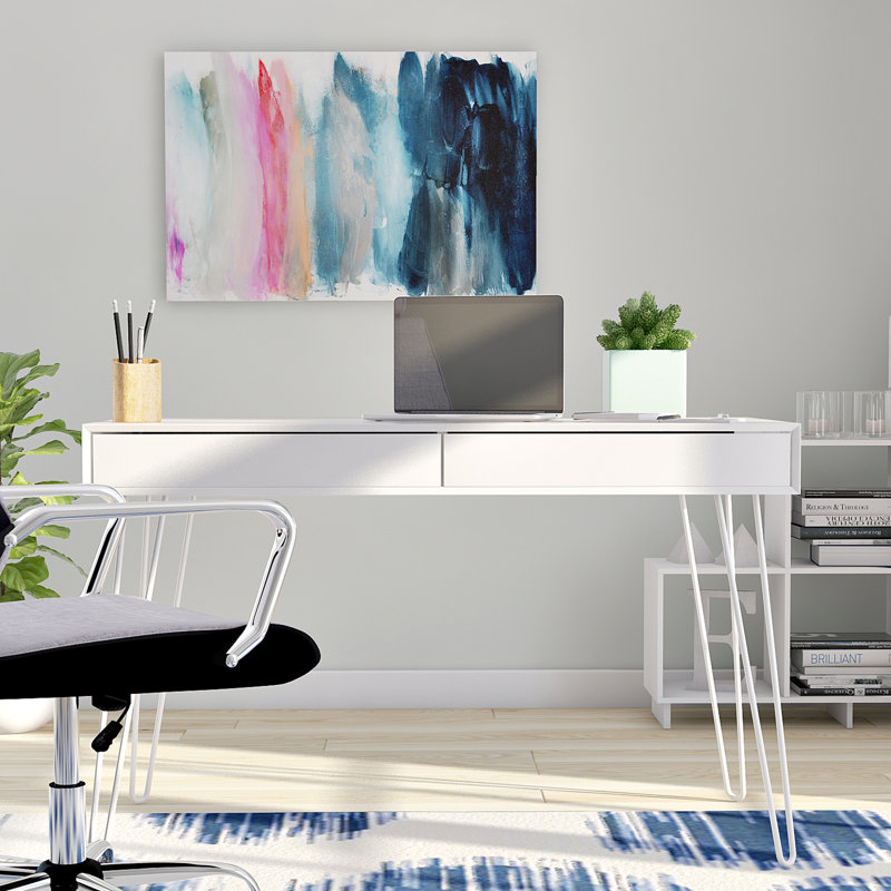 Jason Metal Base Writing Desk