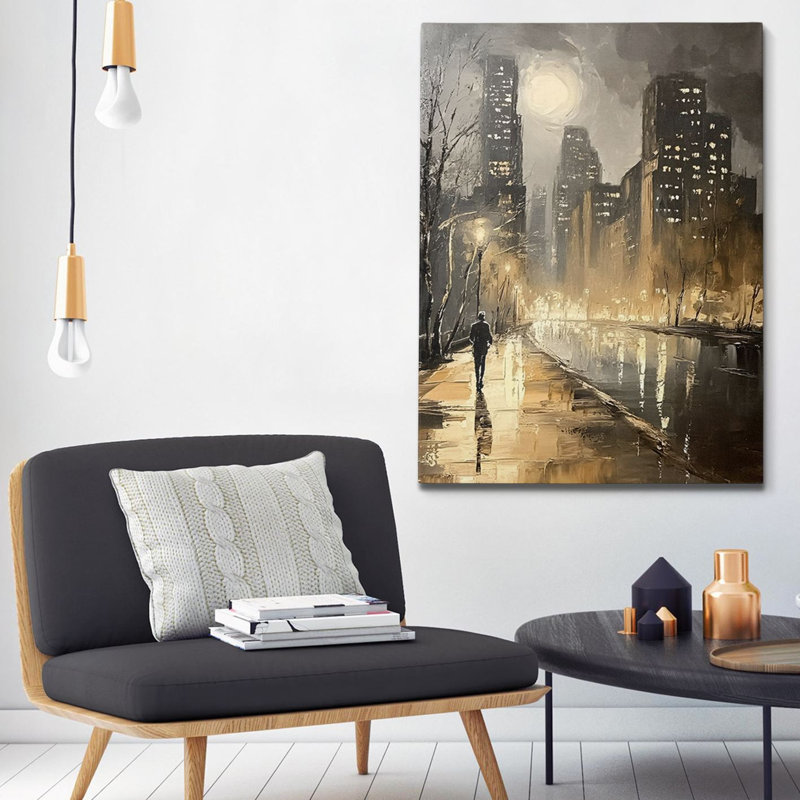 Peinture décorative sur toile, 39.4" H x 27.6" W