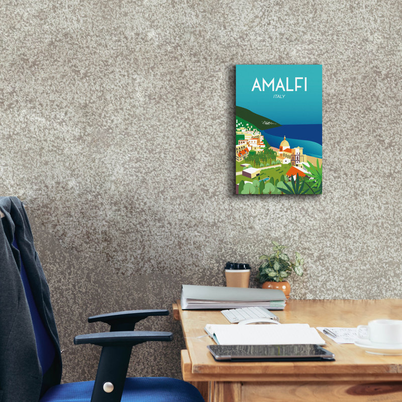 «Amalfi» par Omar Escalante, art mural sur toile