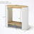End Table with 2-Layer Storage Shelves