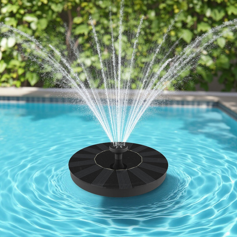 Solar powered fully automatic fountain