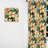 Mango Bloom Tropical Pattern IV - Tropical Curtain - Velvet Room Darkening - 1 panel-107598535