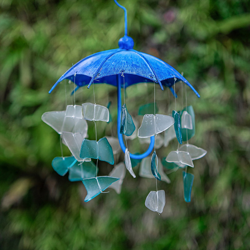 Mobile parapluie Raindrop - bleu