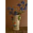  Ceramic Log Vase with Colorful Birds – 12.5" Tall Handcrafted Art Décor