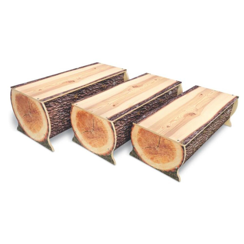 Banc à bûches Nature View Live Edge, 14"