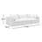 Davida 119.68'' Wide Wicker Patio Sofa with Cushions