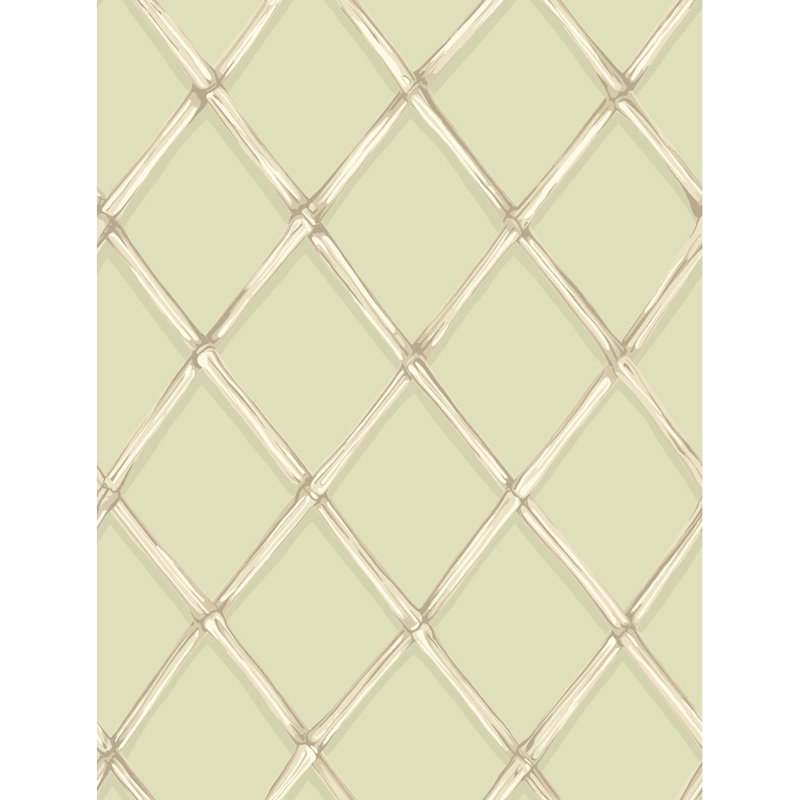 Bagatelle Geometric Wallpaper Roll, Olive
