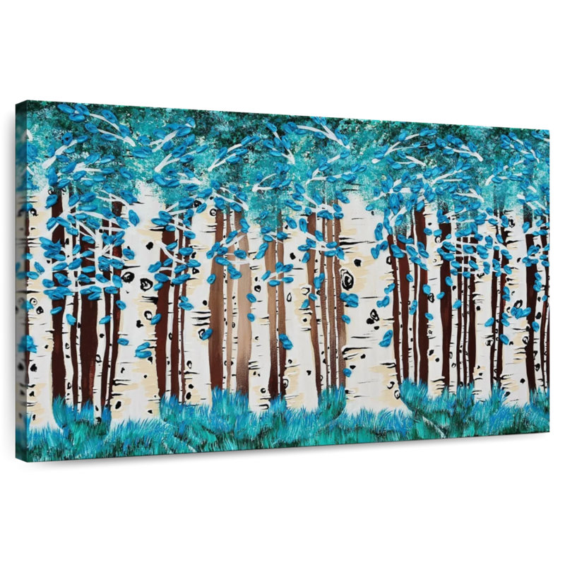 Alvord Turquoise Forest, 8" H x 12" W