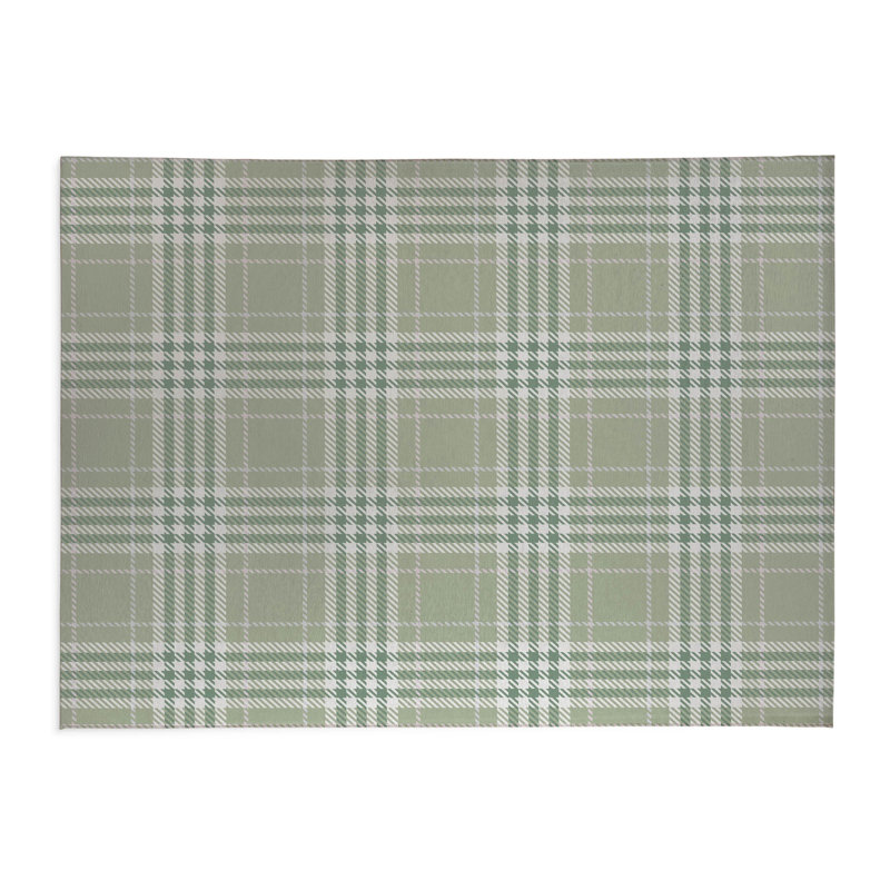 Christopher Plaid Non-Slip Outdoor Rug, Rectangle 8' x 10'