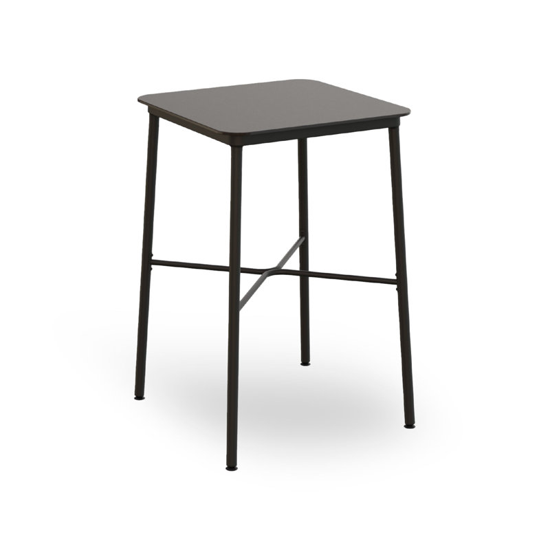 Hub Square Dining Table, Black