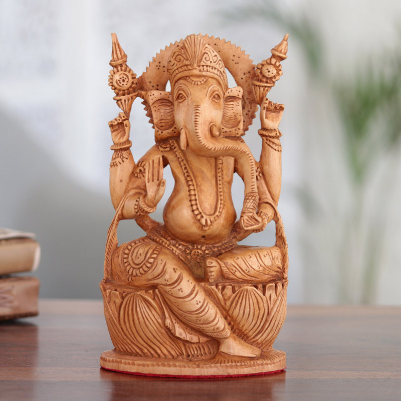 Sculpture en bois Sweet Tusk