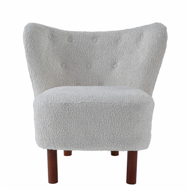 Fauteuil d'appoint en sherpa Zusud