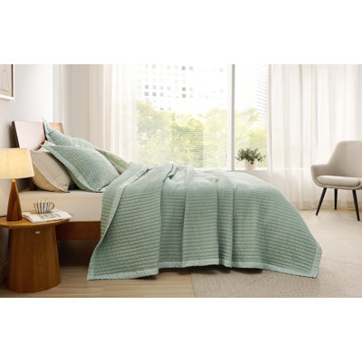 Bedspread Coverlet Lightweight Soft Quilt Bedding Set