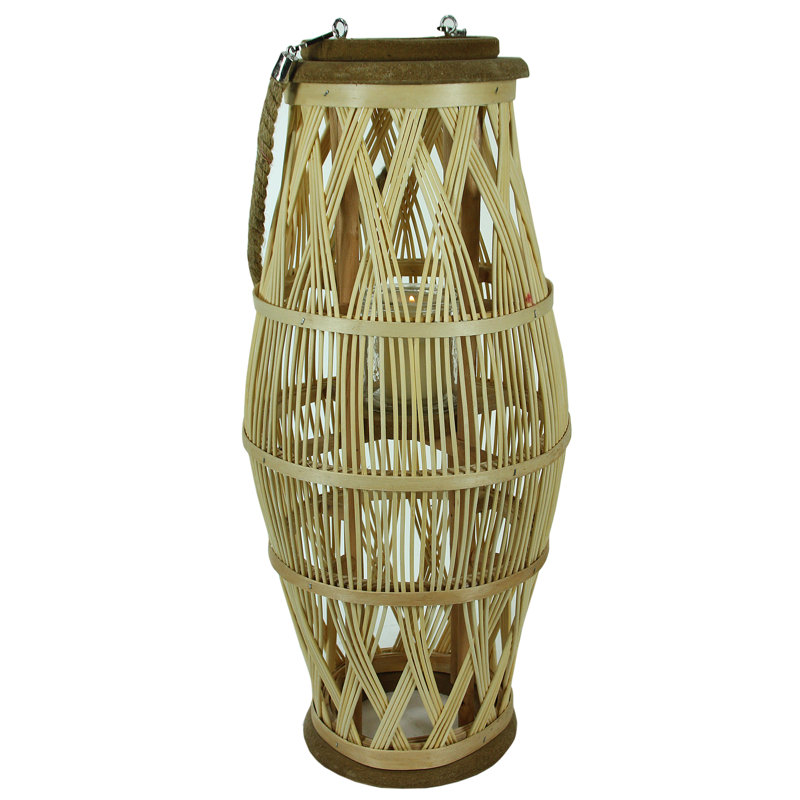 Lanterne en bois,  Naturel
