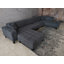 Canapé modulaire en microfibre avec repose-pieds Behadil-215865947-215865946