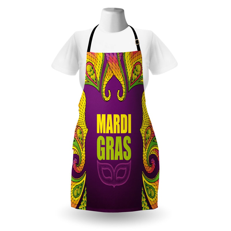 No Pattern Bib Apron
