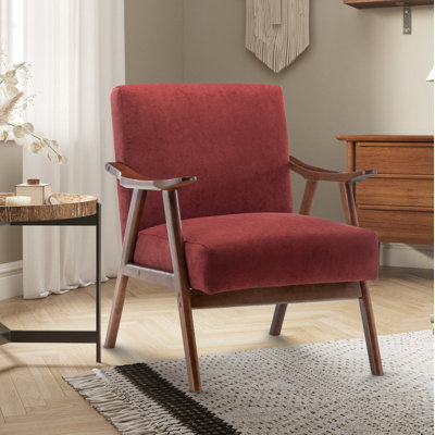 Gabar 75Cm Wide Classic Mid-Century Modern Armchair