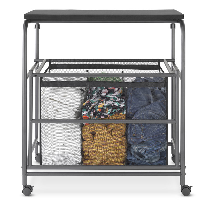 TRIPLE SORTER IRONING & FOLDING TABLE