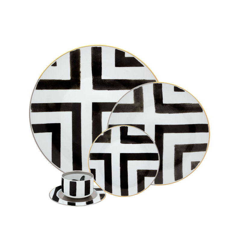 Sol Y Sombra Porcelain Teacup