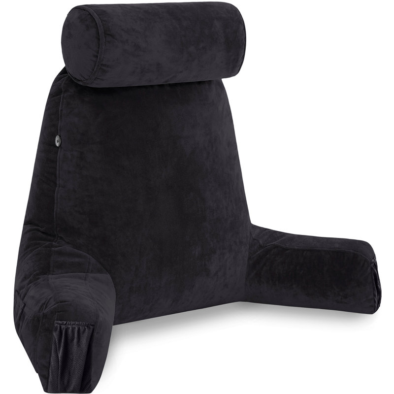  Housse et insert de coussin de lecture, Noir