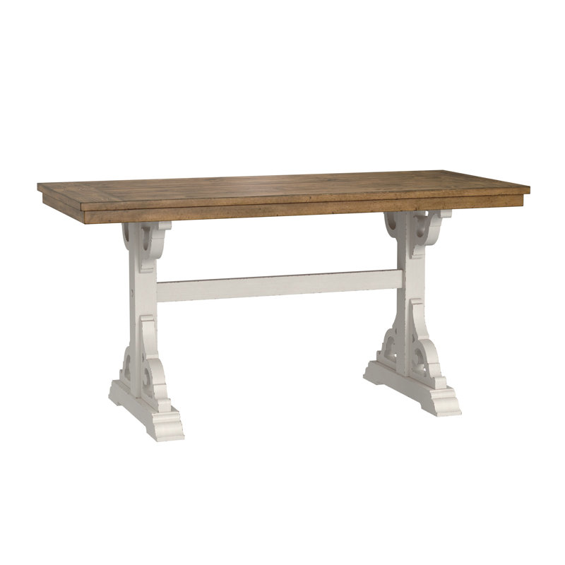 Et table de rassemblement à tréteaux (table seulement), H 36 po x L 74 po x l 32 po